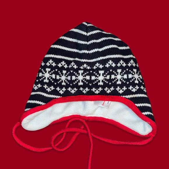 Infant Hanna Andersson Fleece Lined Winter Hat Size XS - Picture 1 of 3